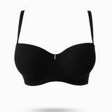 Blue Curvy Padded Bra - Fuller Figure