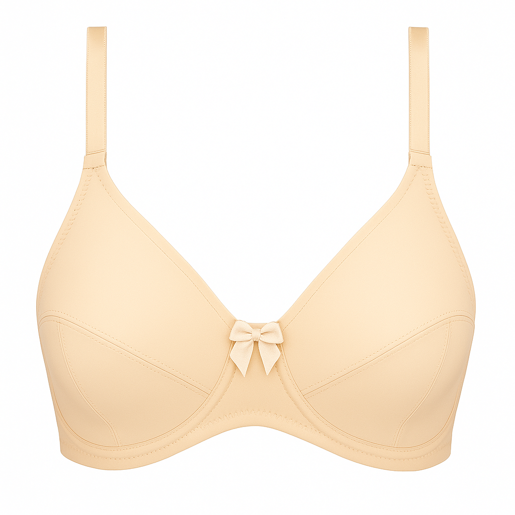 Tea Pink Curvy Quattro Support Double Layered Bra