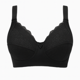 Skin Curvy All Over Lace Cup DOuble Layered Bra with 4x4 Hooks