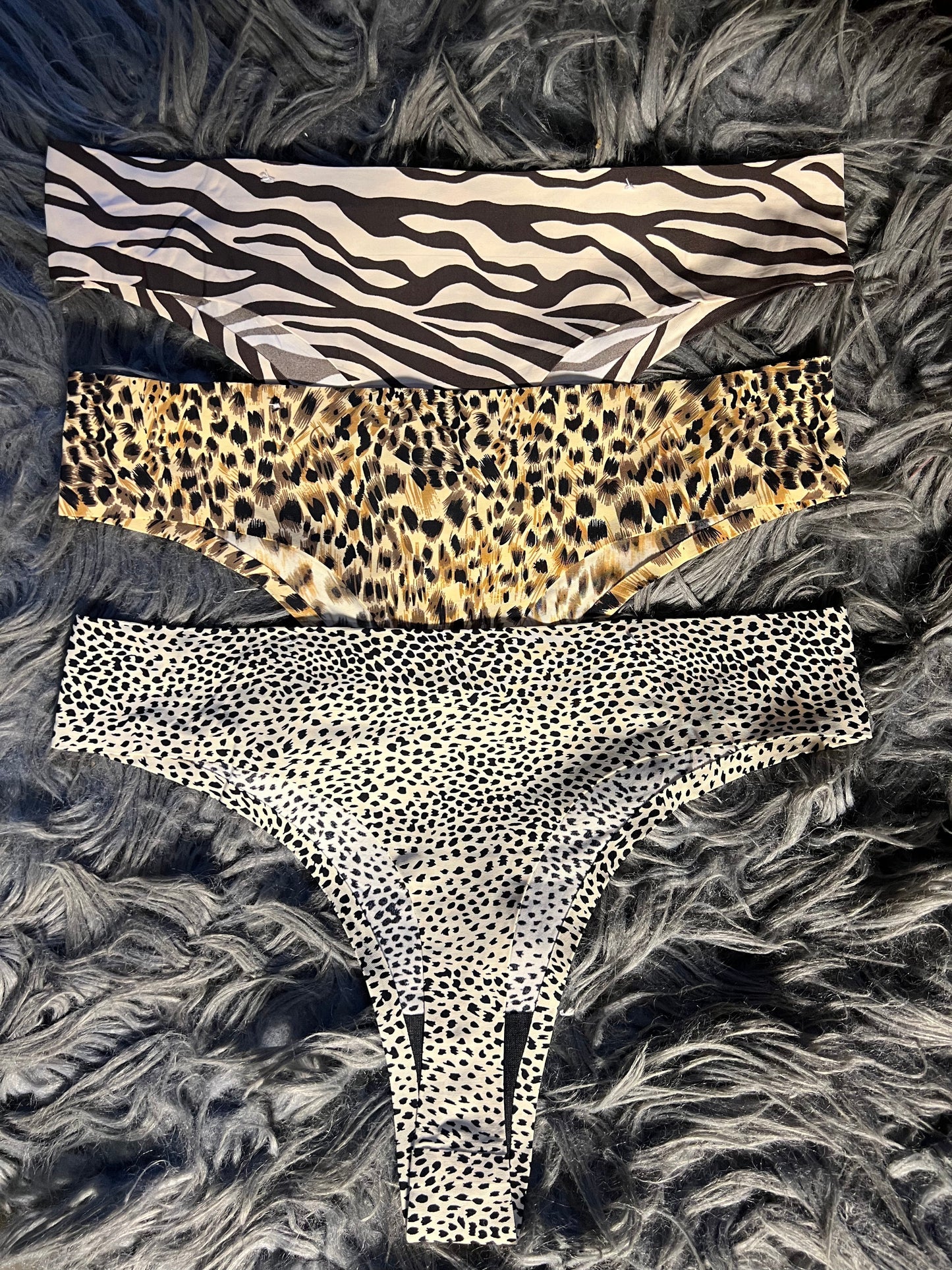Seamless Thongs Pack of 3