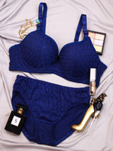 Red Elegant Dream Padded Bra and Panty Set
