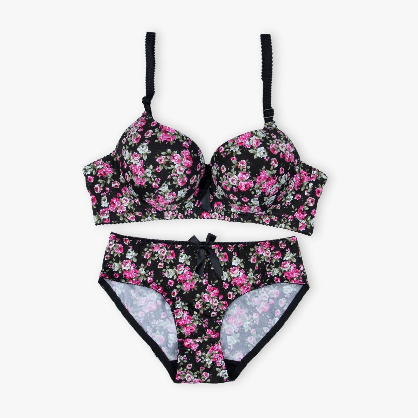 Black Spring Padded Set