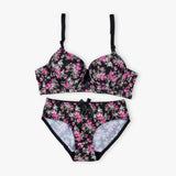 Black Spring Padded Set