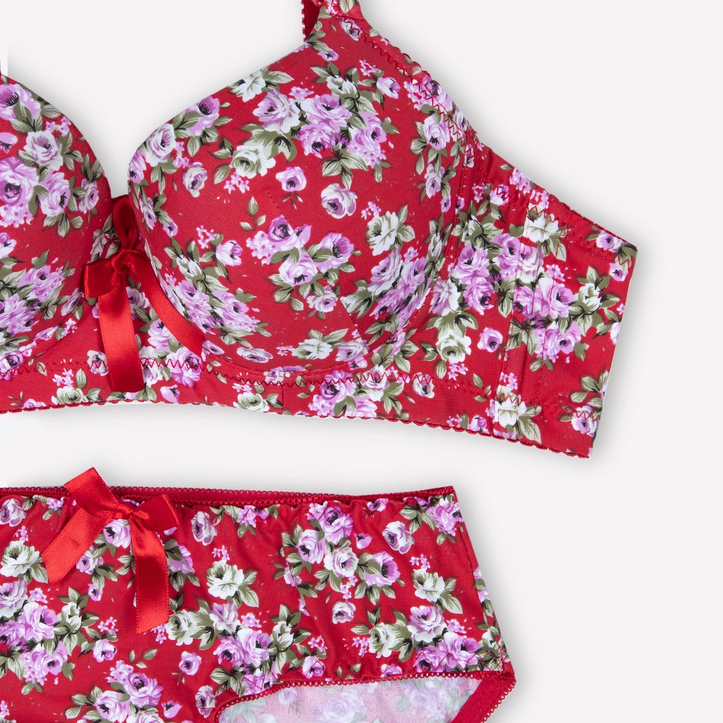 Red Spring Padded Set