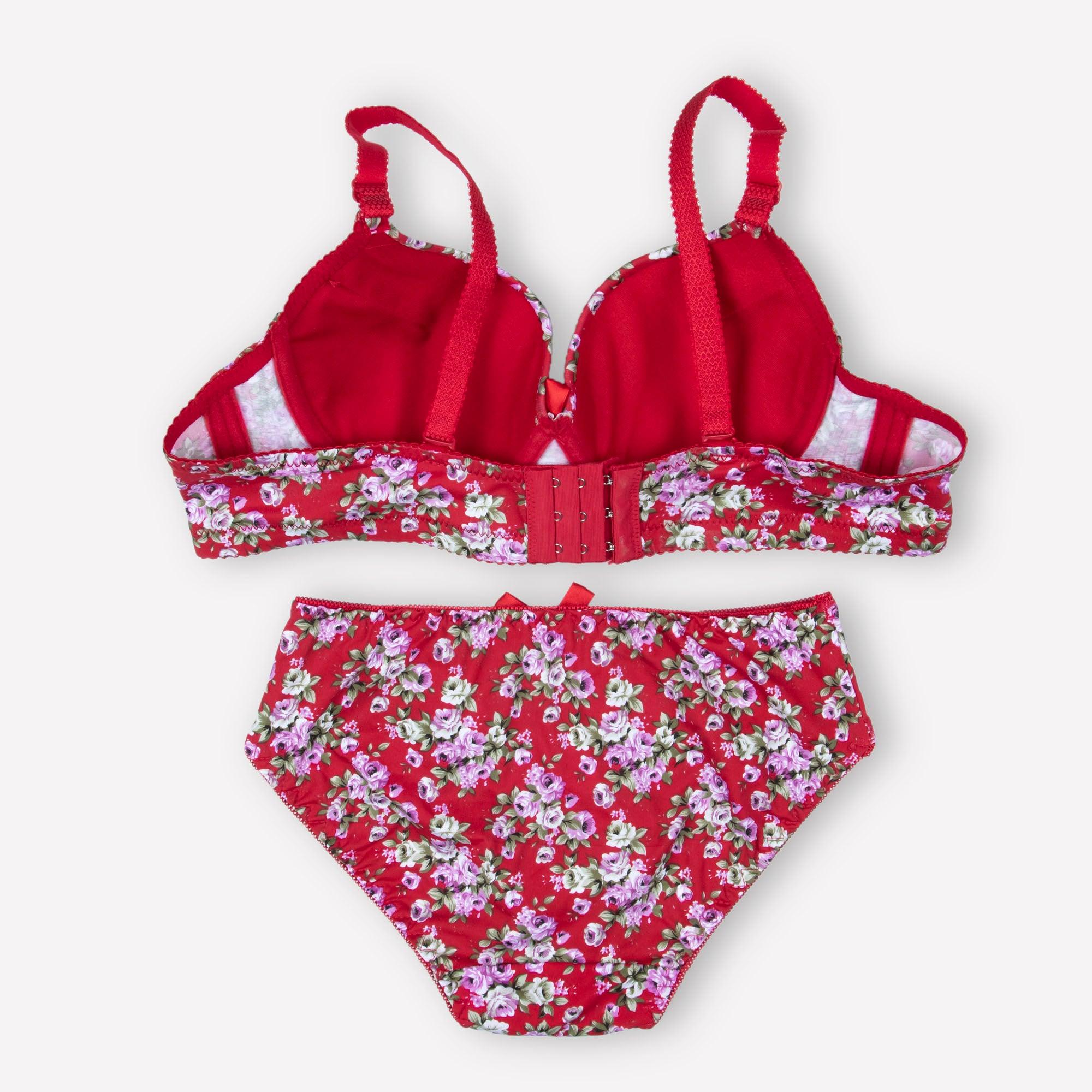Red Spring Padded Set