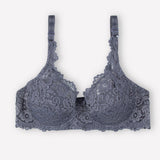 Broom - Wired / Non-Wired Light Padded European Lace Bra - Espicopink