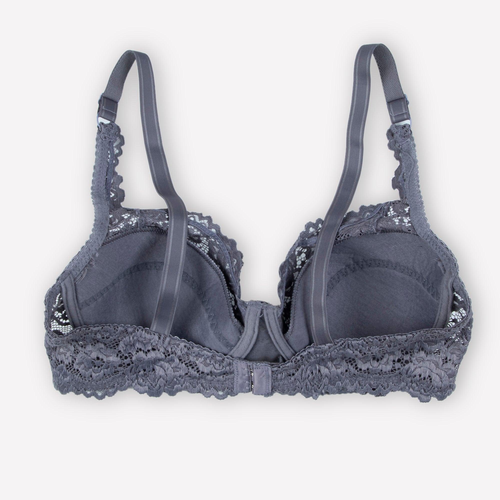 Broom - Wired / Non-Wired Light Padded European Lace Bra - Espicopink