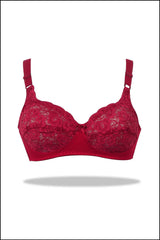 Maroon Top Gun Wirefree Stretchable Bra