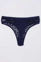 Pack of 3 Super Soft Cotton Stretch Printed Bikini Thongs Briefs