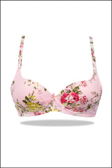 Pink Weightless Padded Scoop Bra