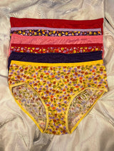 Super Soft Cotton Mix n Match Panties (Pack of 6)