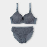 Red Elegant Dream Padded Bra and Panty Set