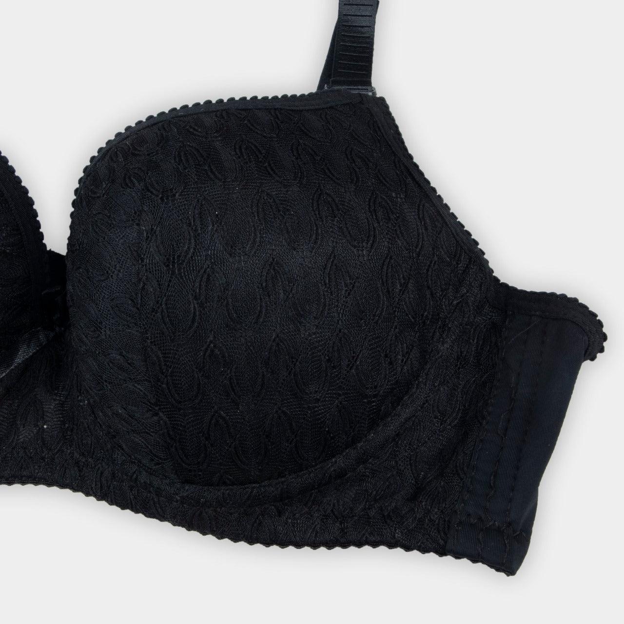 Grey Elegant Dream Padded Bra and Panty Set