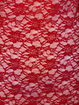 Red Verovica One-Piece Sultry Soft Net Nighty