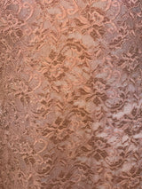 Brown Verovica One-Piece Sultry Soft Net Nighty