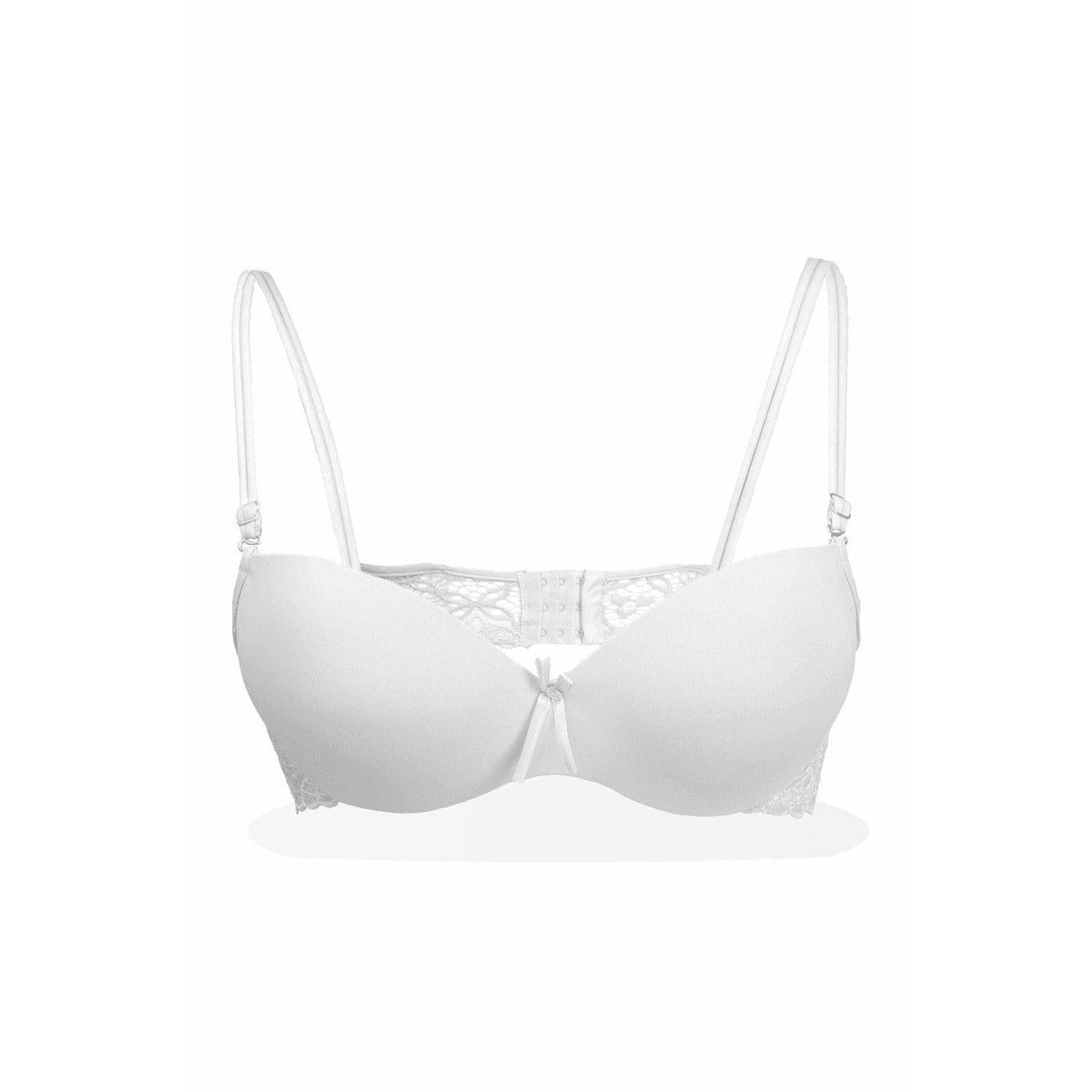 Maroon Medusa Padded Balconette Bra - Espicopink