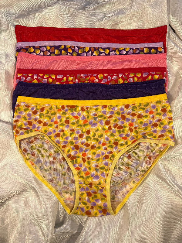 Super Soft Cotton Mix n Match Panties (Pack of 6)