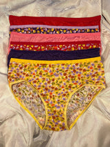 Super Soft Cotton Mix n Match Panties (Pack of 6)