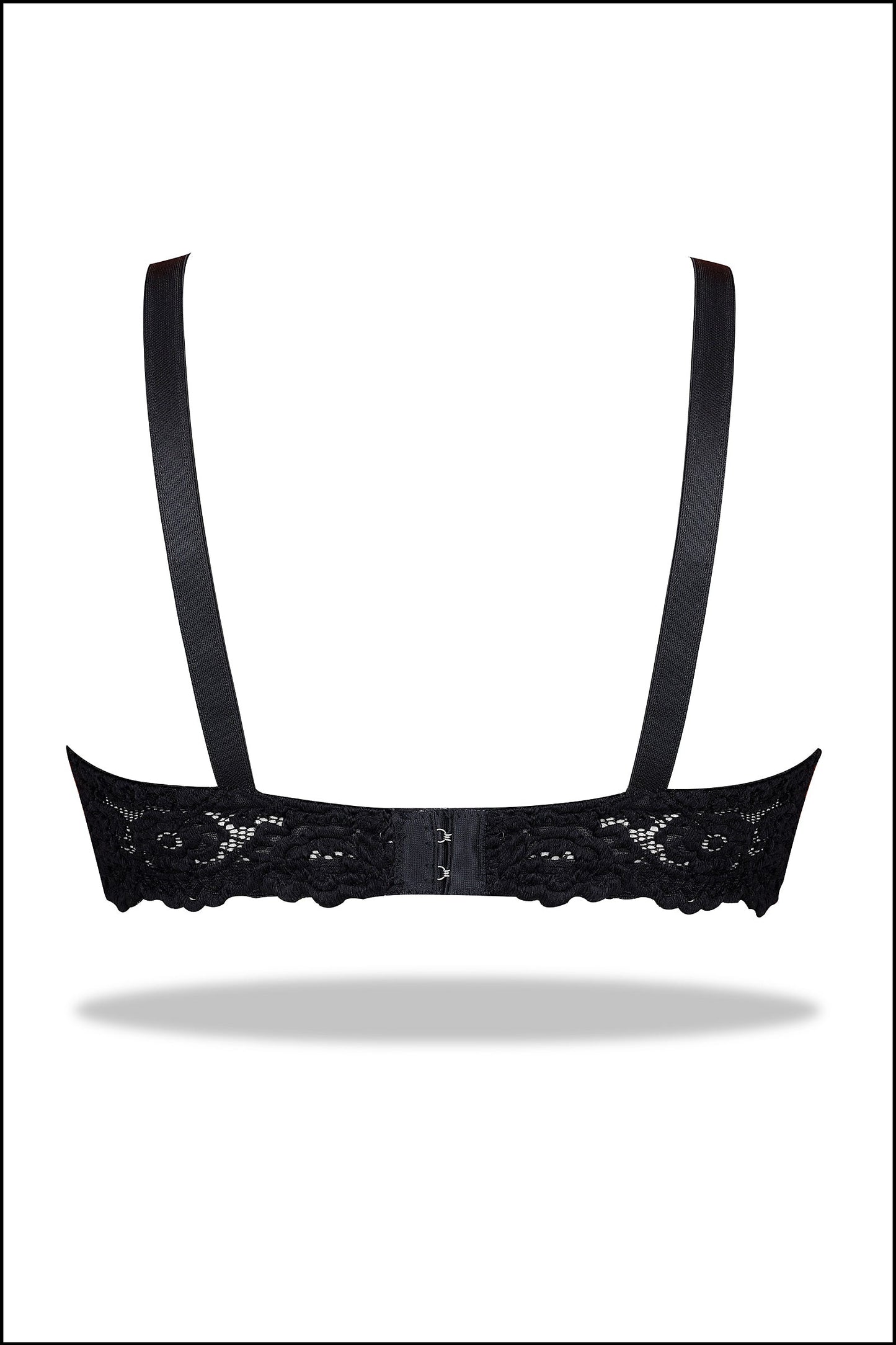 Black European Bust Bliss - Light Padded
