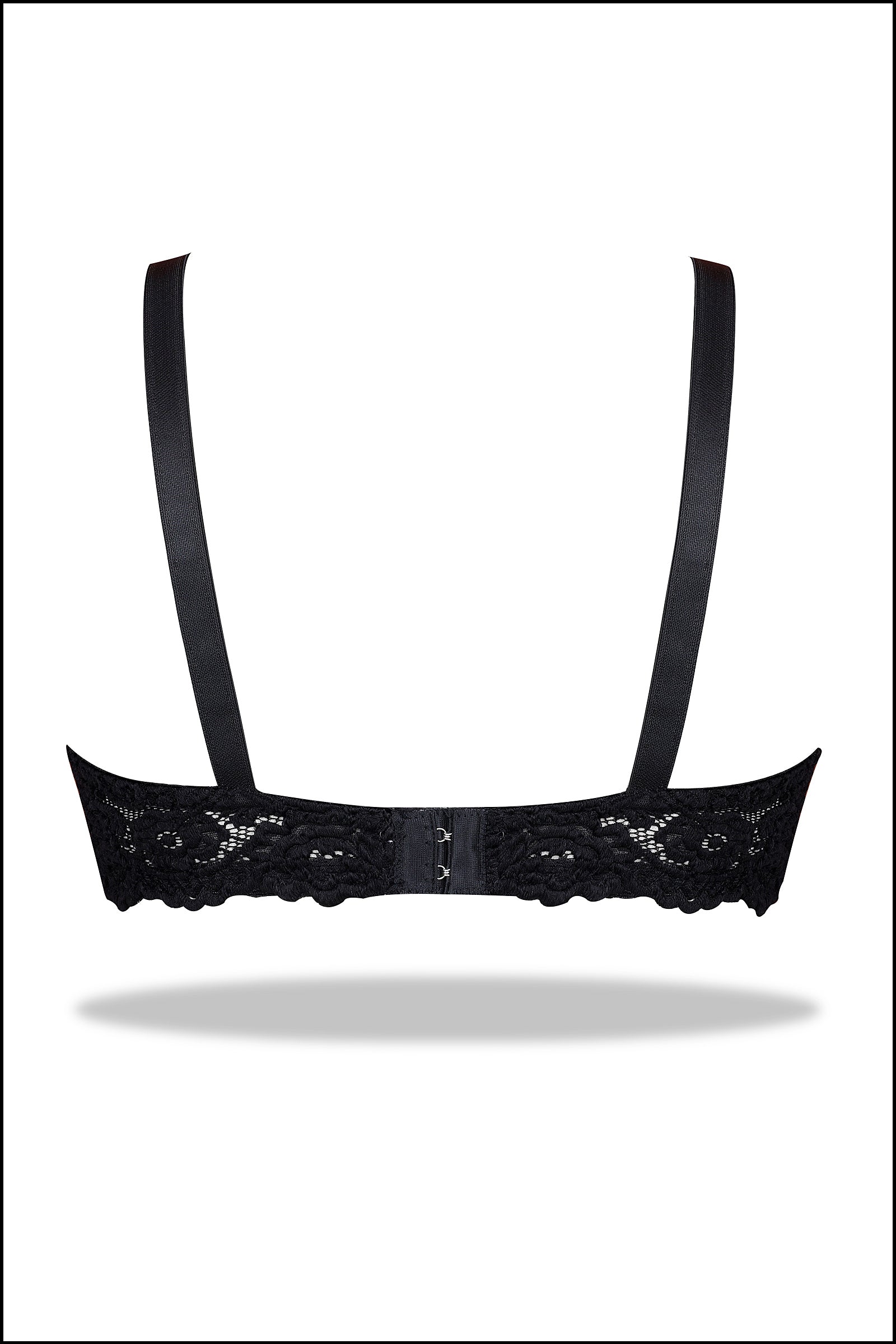 Black European Bust Bliss - Light Padded