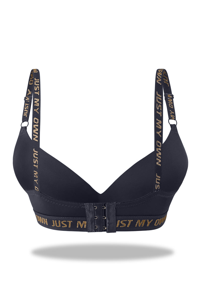 Womante Premium Just My Own Padded Bra - Black