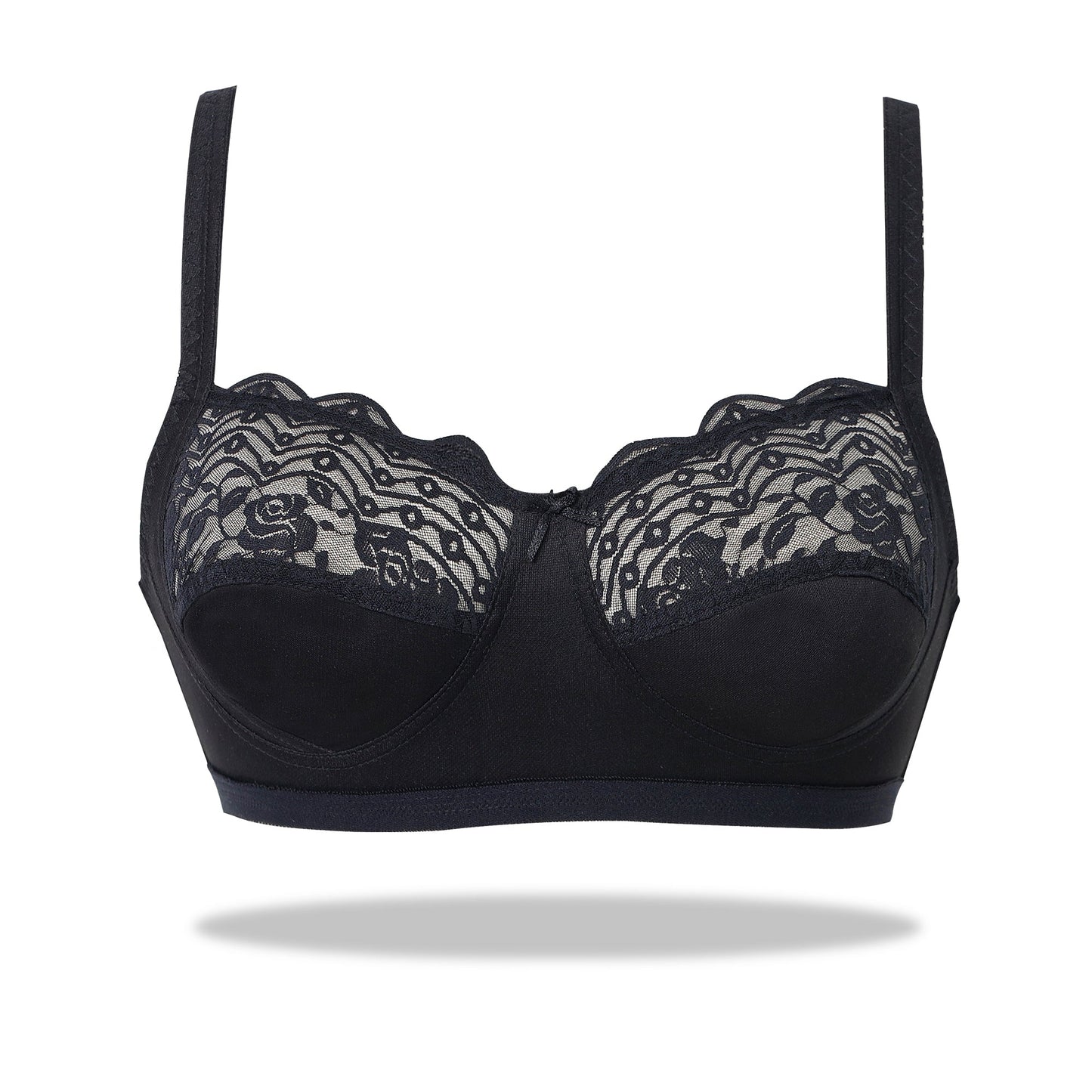 Maroon Lace Concealor Bra