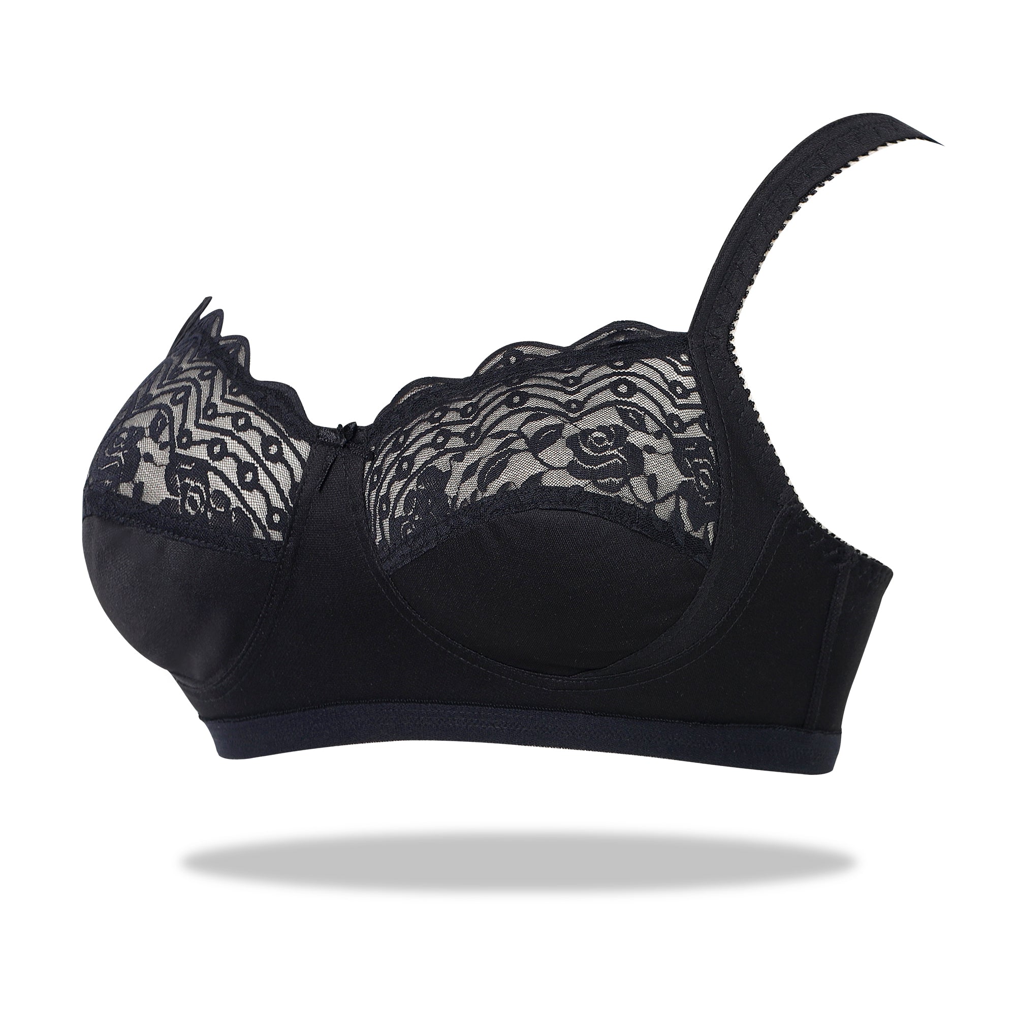Maroon Lace Concealor Bra