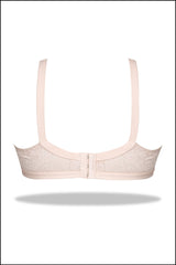 Maroon Mesh - Breathable Non Padded Wirefree Net Bra