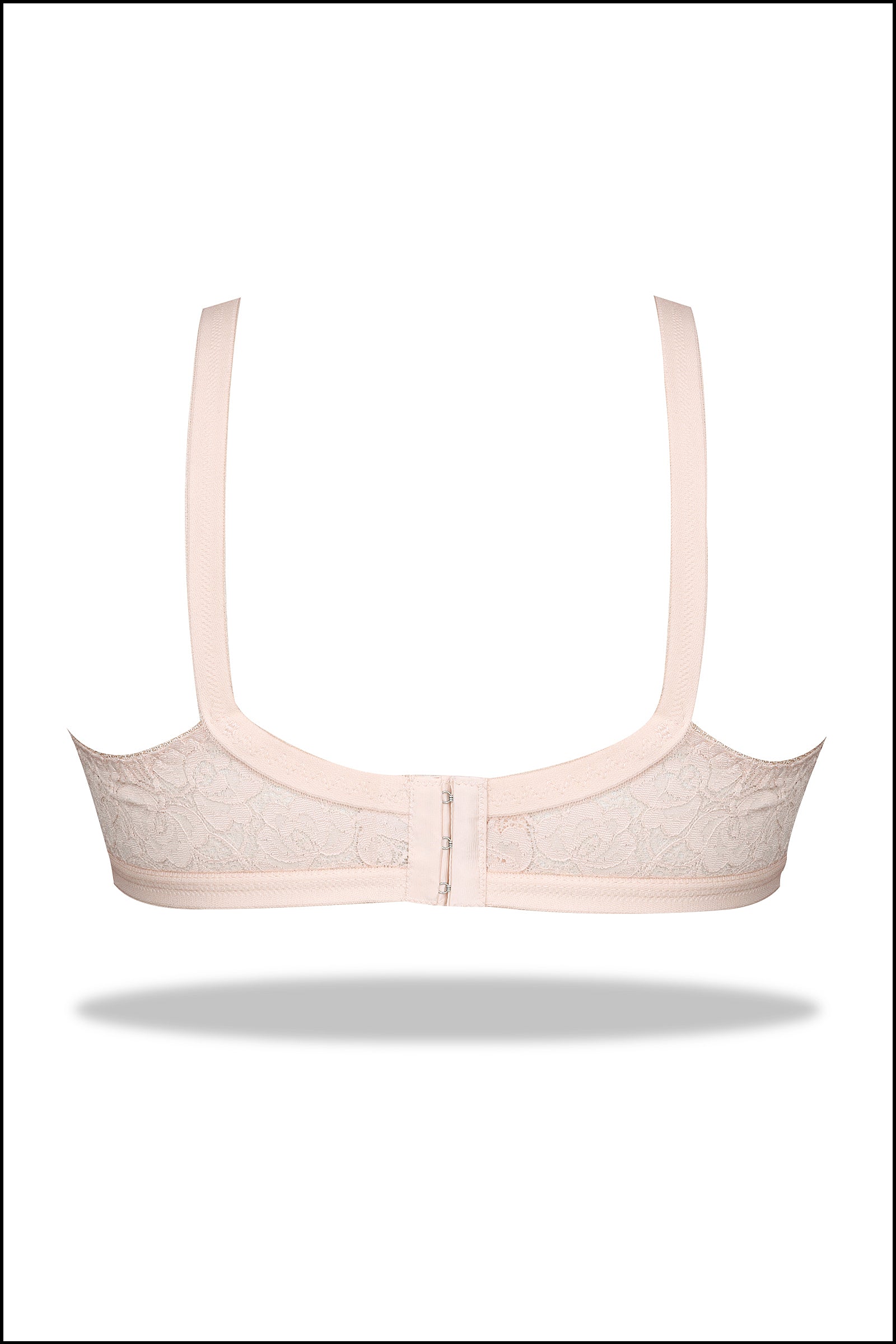 Maroon Mesh - Breathable Non Padded Wirefree Net Bra