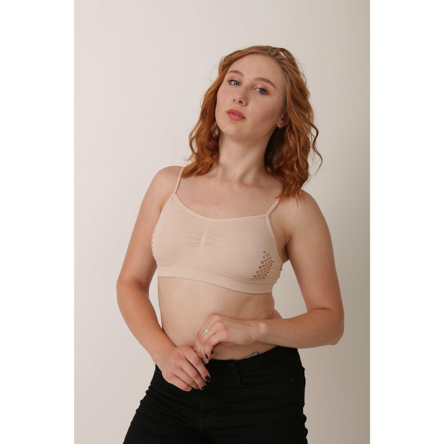 Non-Padded Plain Sports Bra