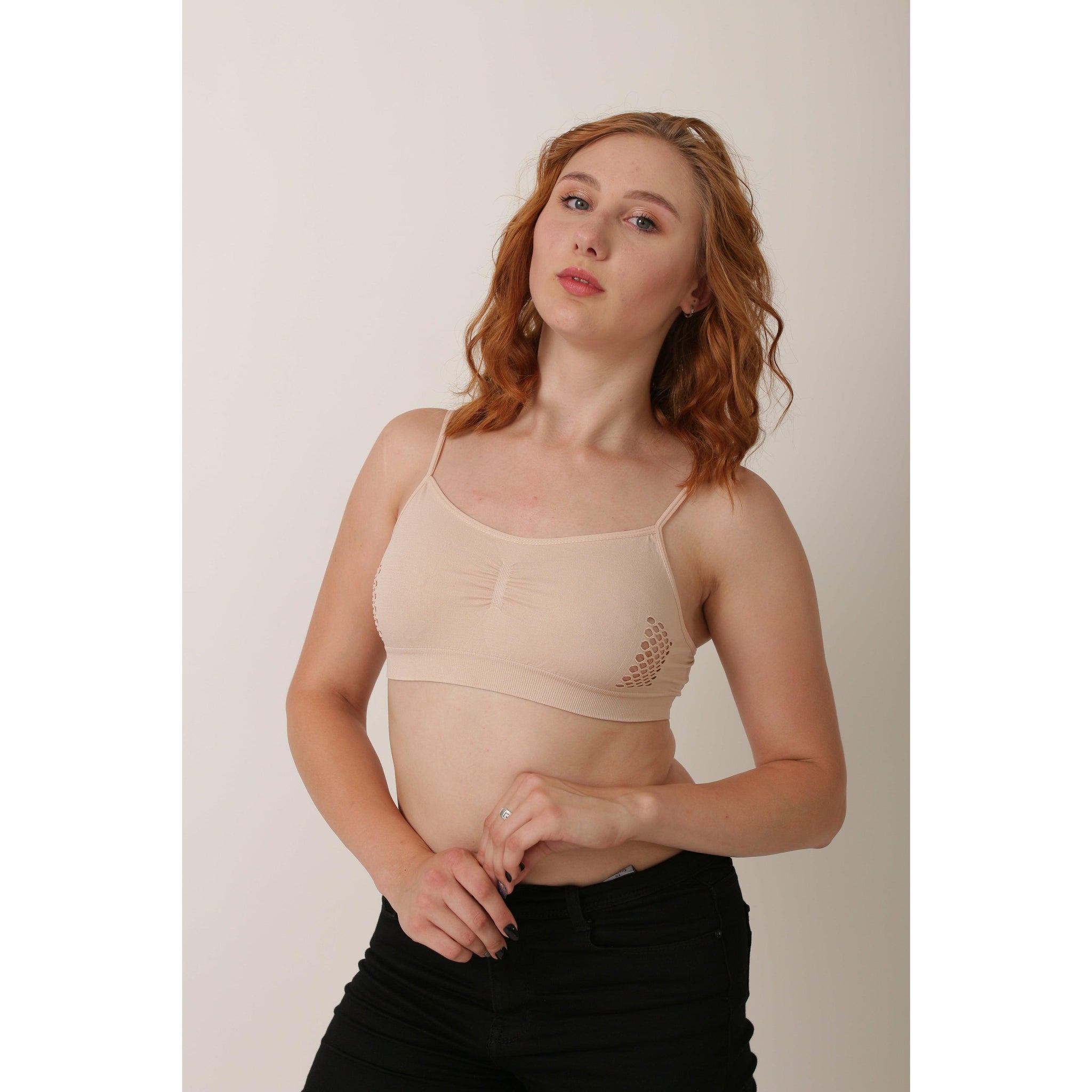 Non-Padded Plain Sports Bra