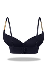 Womante Premium Padded Bra with Chain Straps - Green