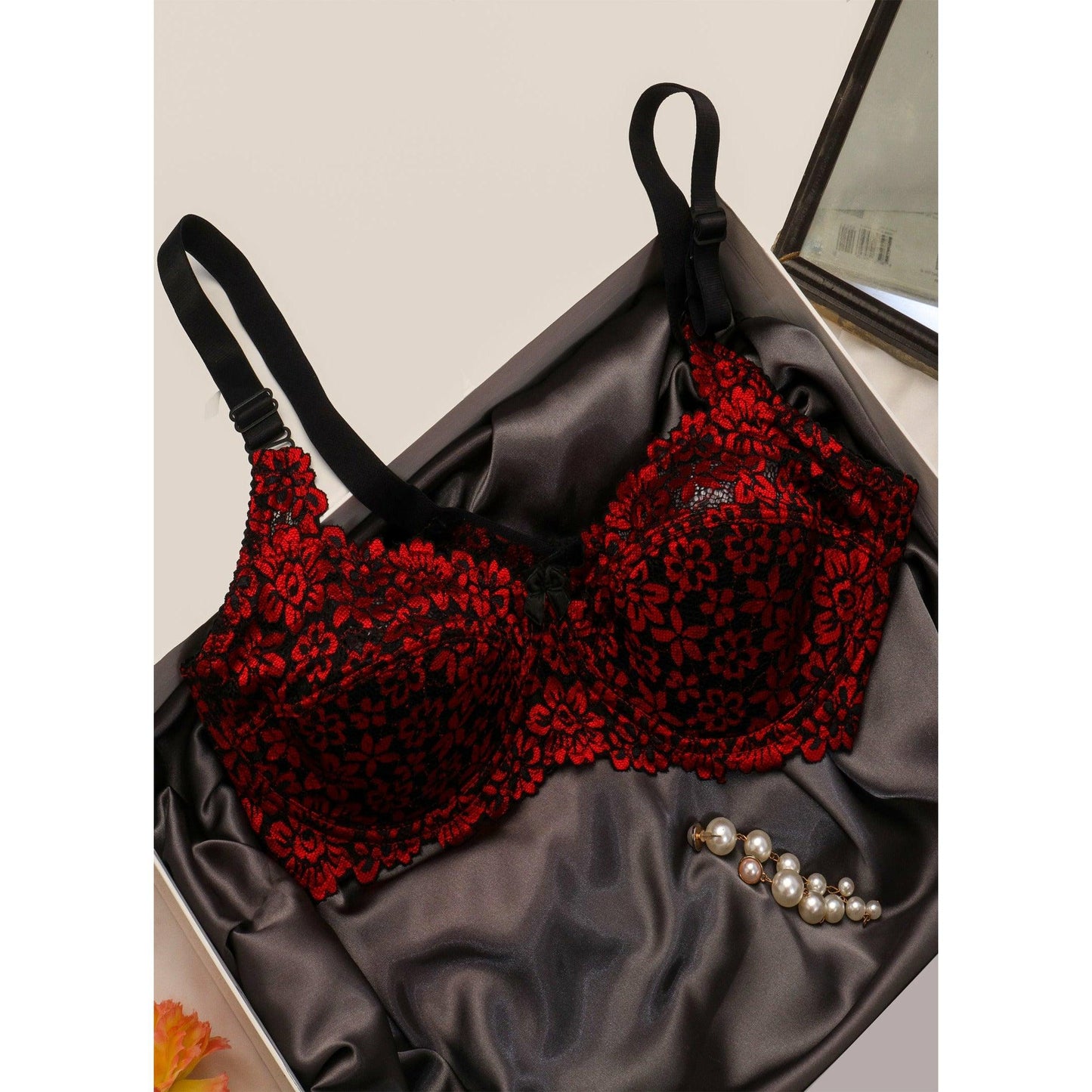 Red Evolation Light Padded Bra