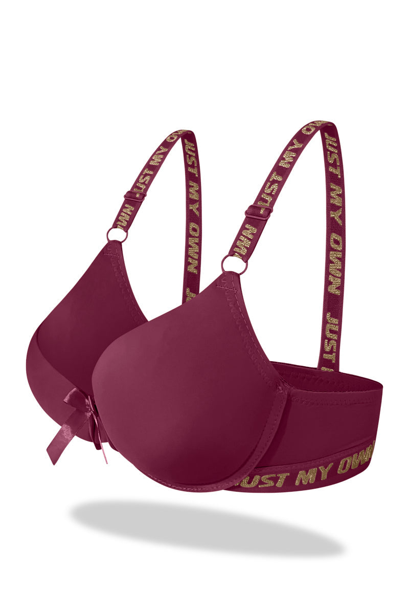 Womante Premium Just My Own Padded Bra - Tea Pink